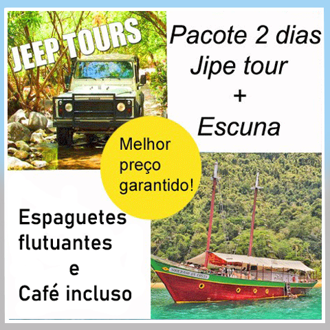 Promoção - COMBO ESCUNA SOBERANO + JEEP TOUR COMPLETO 